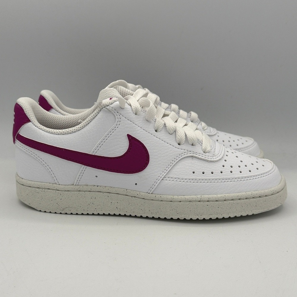 Nike Court Vision Low NN Women 6 White Cactus Flower Retro Sneakers DH3158-500